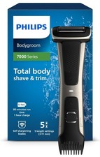 Philips Bodygroom 7000 BG7025/15 Herrenrasierer mit integriertem OHNE TASCHE