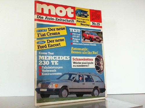 Mot auto journal heft - auto-journal.,