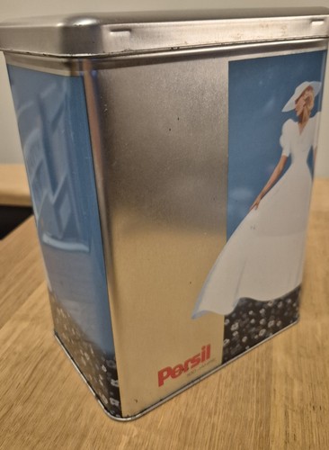 Blechdose hellblau persil - blechdose,