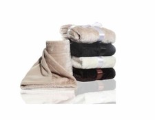 Kuscheldecken Wohndecke Tagesdecke Decke Nerzdecke in vers. Farben ca. 130x160cm