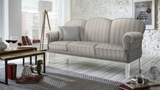 Ostfriesensofa Tischsofa Küchensofa - Modell Norderney mit Stoff Bristol - 194cm