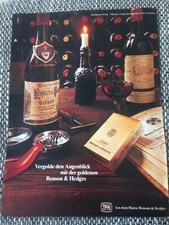 ORIGINAL WERBUNG,REKLAME 1976 BENSON & HEDGES Zigaretten Vergolde den Augenblick