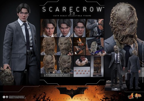Hot toys scarecrow batman - scarecrow,