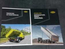 MEILER TRIGENIUS  Dreiseitenkipper, GRANDLOAD Kippsattel Prospekte ( Lkw 100 )