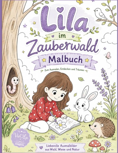 Lila zauberwald waldmotive - lila, zauberwald: