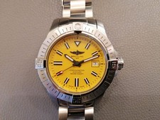 Breitling Avenger Seawolf 45 Gelb A17319101I1A1, mit allen Papieren 