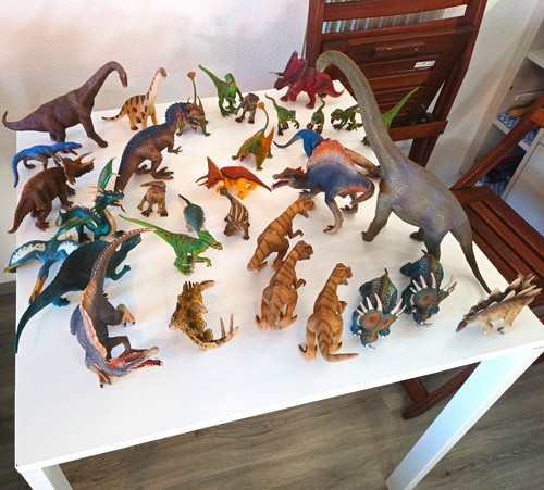 Konvolut dinosaurier - konvolut:,