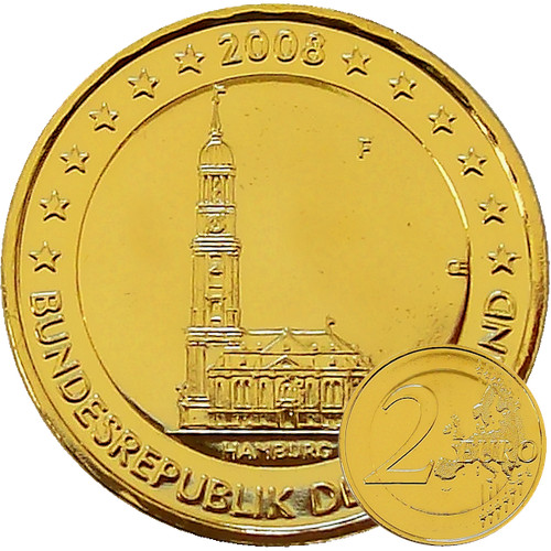 Euro münze deutschland 2008 - 2,