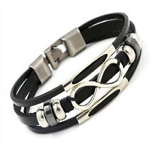 Armband Unendlichkeit Damen Herren Liebe buddha asia for ever Leder schön mega