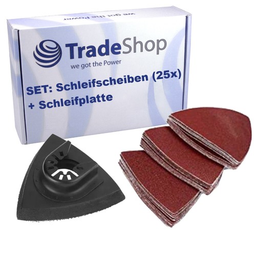 26tlg dreieck schleifplatte - 26tlg,
