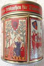 alte Lebkuchen-Blechdose
