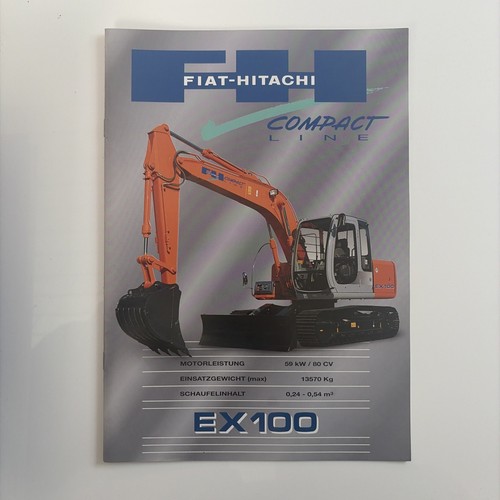Fiat hitachi ex100 - fiat,