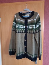 Alpaka Strickjacke Damen XL Handmade Peru NEU