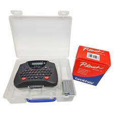 Brother P-touch 65 Beschriftungsgerät mit Netzteil Funktioniert 