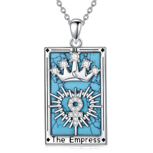 Tarot karten halskette 925 - tarot,