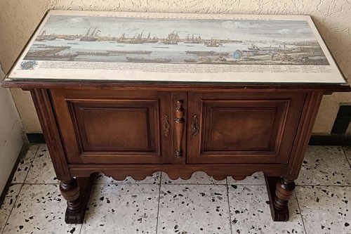 Vintage holzkommode anrichte - vintage, /