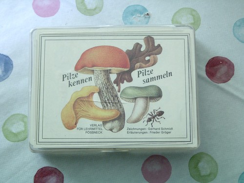 Ddr kartenspiel pilze kennen - ddr,