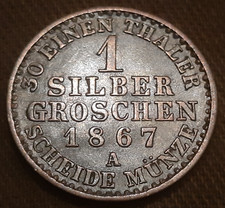 Preussen 1 Silbergroschen 1867