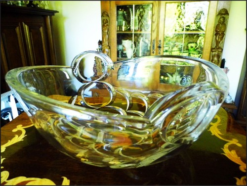 Obst schale kristall glas - schale,