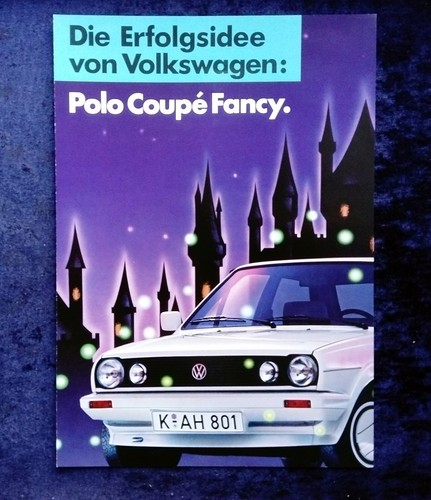 Polo 86c coupe fancy - vw, fancy"