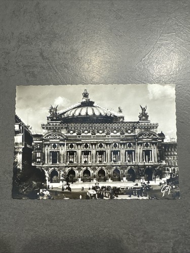 Postkarte paris opera oper - postkarte,