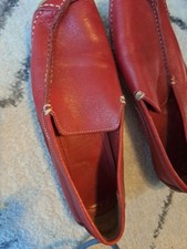 Mokassins  Leder Damen 38 Step Rot