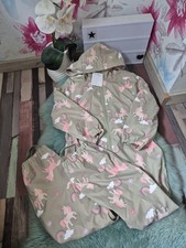 Einteiliger Regenanzug Einhorn