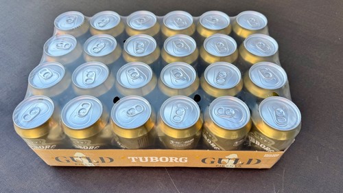 Tuborg guld pilsner - guld, 24