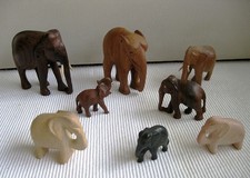 Elefanten sammlung handarbeit - elefanten,