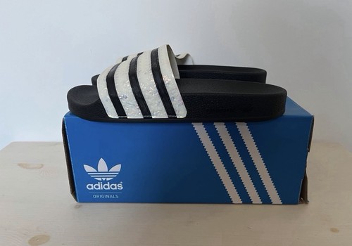 Adidas adilette black noiess - adidas, black/noiess