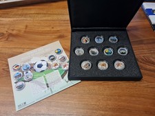 Münz Set Europameisterschaft 2012 20 Zloty Emaille Polen 10 Farbe 2