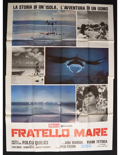 Werbeplakat bruder meer folco - bruder,