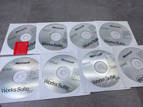 Microsoft works suite 2000 - microsoft,