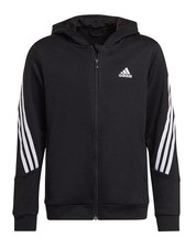 Adidas B AR 3S Hood Kapuzen Jacke Schwarz Kinder Kapuzenjacke GT9416 *NEU