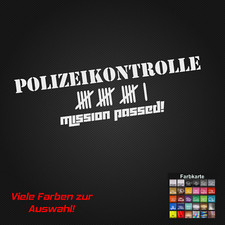 Polizeikontrolle Strichliste