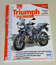 Reparaturanleitung / Handbuch - Triumph Tiger 800 - ab Modelljahr 2011