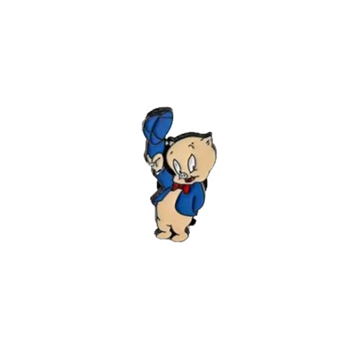 Porky pig pin anstecker looney - anstecker,
