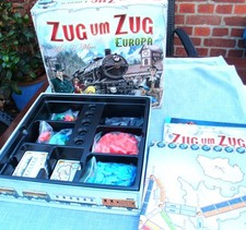 Zug um Zug Spiel - Ausgabe EUROPA wie NEU vollständig prima Zustand