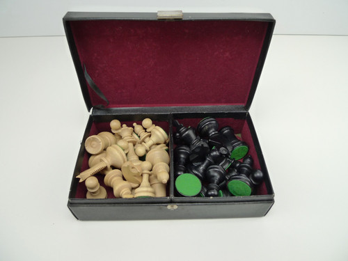 Schachfiguren holz filz - schachfiguren,