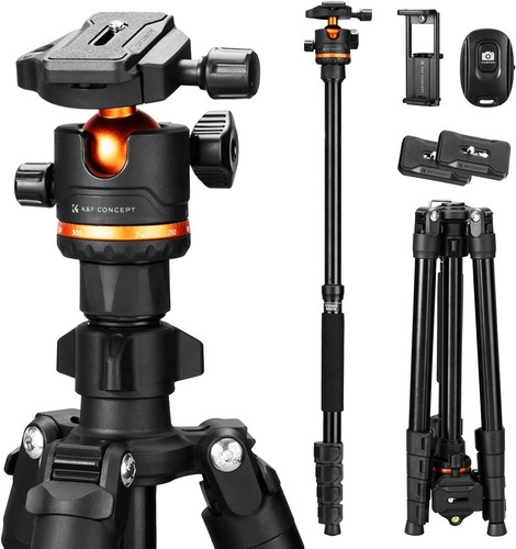 Concept 192cm kamerastativ - k&f,