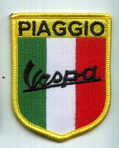 Vespa italia patch - vespa,