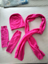 Kaschmir / Cashmere Schal Mütze Handstulpen Damen