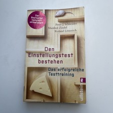 Den Einstellungstest bestehen: Das erfolgreiche Testtraining | Schneider et al.