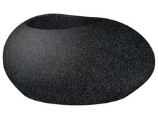 Scheurich Blumentopf Flow Ø 73 cm, Höhe 35 cm Stony Black - B-Ware neuwertig