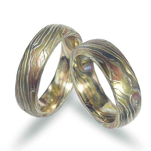Ein paar mokume gane - paar,
