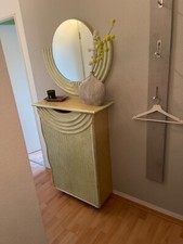 Designer Flurgarderobe Rattan