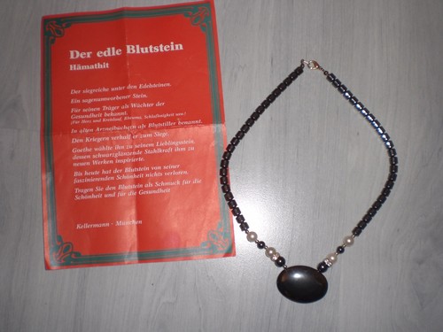 Moderne blutsteinkette - moderne,