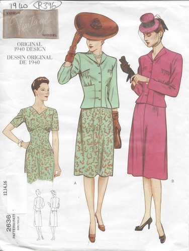 1940 vintage vogue - vintage,