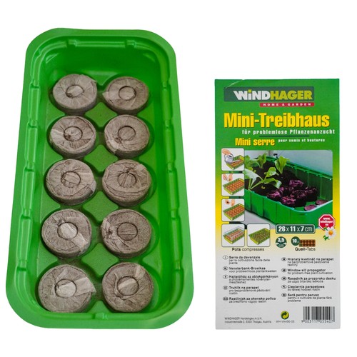 Mini gewächshaus quelltabs - gewächshaus,