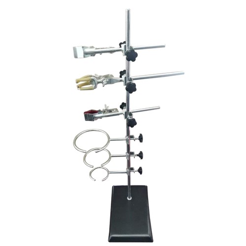 Laborstativ set clips halter - laborstativ,